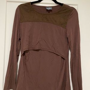 Small MILK Nursing Longsleeved Shirt